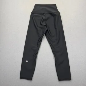 Alo Yoga Airbrush High Waist 7/8 Leggings Black XS RN87370 Activewear Yoga Pants thumbnail 6