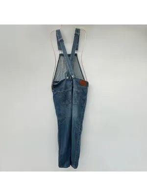 Levi's Denim Overalls With Distressed Knee Size XXS thumbnail 4