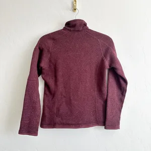 Patagonia | W's Better Sweater 1/4-Zip Fleece Jacket in Dark‎ Ruby Size Small thumbnail 3