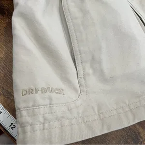 American Vintage Y2K Cream Zip Detroit Jacket Utility Barn Chore Collared‎ Jacket Womens Medium thumbnail 7