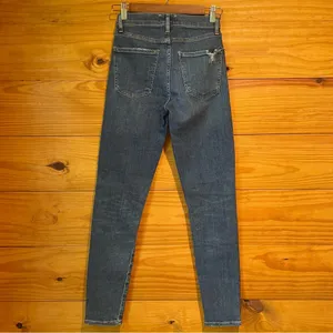 AGOLDE Sophie Mid Rise Ankle Skinny Jeans in Tame 25 thumbnail 3