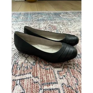 Cliffs by White Mountain Clara Flats Classic Black Women's Slip-On Ballet Shoes thumbnail 3