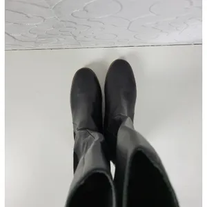 Lucky Brand Timinii Womens Riding Boots Size 10 Black Leather Suede Knee-High thumbnail 7