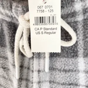 NWT Aerie Fleece Plaid Jogger Sweatpants thumbnail 4