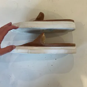 JENNI KAYNE- Suede Mule Slip On Sneakers Honey Tan Brown Size 10 thumbnail 5