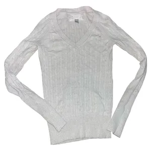 Vintage y2k American Eagle early 2000s ribbed v neck sweater thumbnail 1