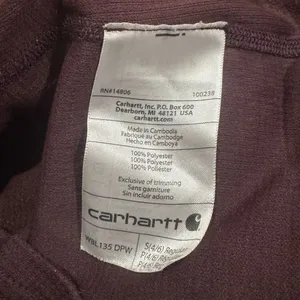 Carhartt Force Midweight Waffle Base Layer Crewneck Top Women’s Small thumbnail 3