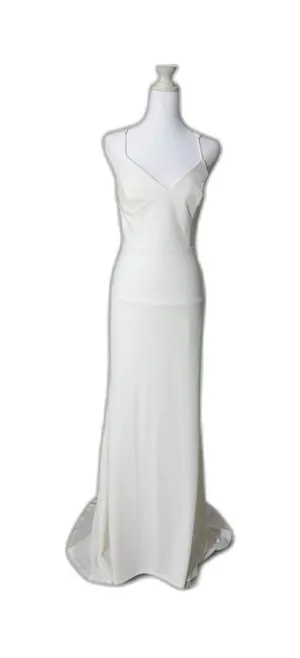 Lulus White Wedding Dress Small New Without Tags Bridal thumbnail 1