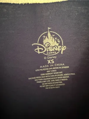 NWT Disney Parks I'm Here for the Rides Women's T-Shirt Graphic Size XS thumbnail 4