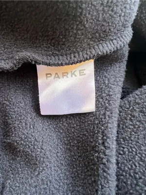 Parke Varsity Mockneck Black Sweatshirt Size S/M thumbnail 5