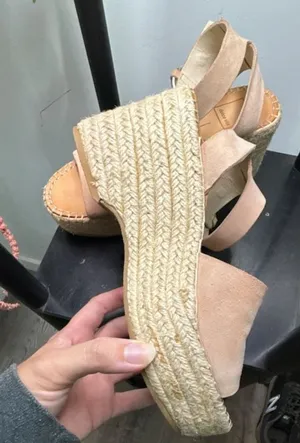 Dolce Vita Parle Suede Ankle Strap Wedge Espadrille Sandals thumbnail 5