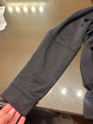 lululemon athletica Black Hooded Pullover Sweatshirt thumbnail 3