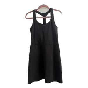 DKNY Sport Athletic Dress Black Racerback Sports Tennis Size Medium Built In Bra thumbnail 9