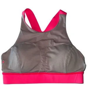 Lululemon Fast & Free Bra (Nulux) Razzle Size 6 Sports Bra thumbnail 5