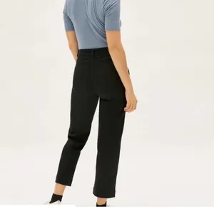 Everlane Black Jeans size 2 Sustainable Modern Classic Crop Cotton blend classic thumbnail 8