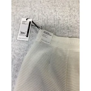 CALIA Elevate Rib High-Rise Jogger XS Cloud Cover White Textured WAX82 NEW… thumbnail 6