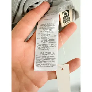 Madewell | NWT Northside Vintage Tee Light Heather Grey Short Sleeve | Sz L thumbnail 6