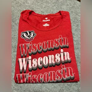 Fanatics Wisconsin Badgers T-Shirt - Women’s thumbnail 2