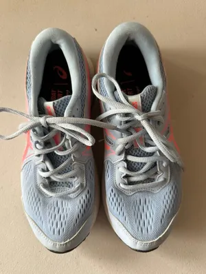ASICS Gel-Contend Everyday Comfort Ampli Foam Blue Coral Running Shoes 7.5 thumbnail 1