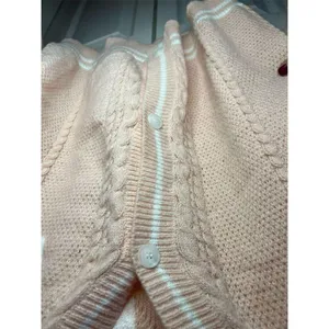 Taylor Swift 1989 Women's Pink Cardigan Sweater M Long Sleeve Casual thumbnail 6