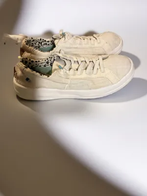 Hey Dude Sand/Beige with Leopard Print Lining thumbnail 2