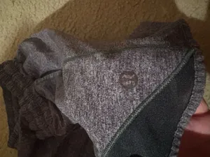 Grey Lululemon Shorts Hotty Hot thumbnail 3
