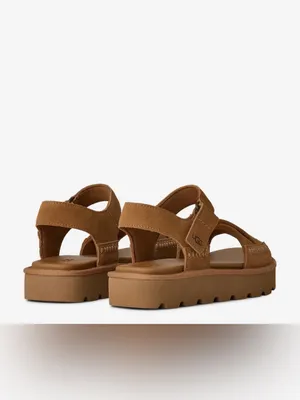 UGG Sungaze Suede Strappy Sandal in Chestnut thumbnail 4