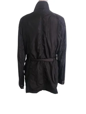 Banana Republic Womens Black Utility Jacket Size Large Flaw thumbnail 2