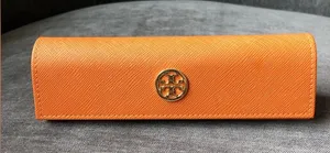 Orange Narrow Tory Burch Eyeglasses Case thumbnail 1