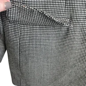 Vintage Bill Blass Blassport Women Blazer‎ 10 Houndstooth Tailored Career Jacket thumbnail 6