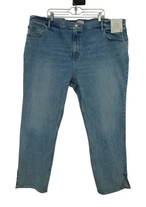 Abercrombie & Fitch The 90s Straight Ultra High Rise Jeans‎ Blue 37/24R New thumbnail 1