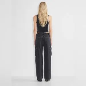 Aritzia Denim Forum The Farrah Hi-rise Cargo Jean Size 24 thumbnail 7