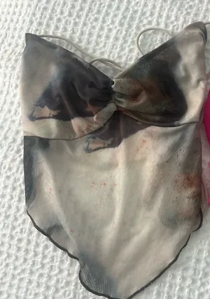 SheIn Multi colored going out top thumbnail 1