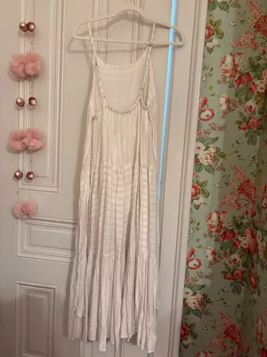 Maxi dress White thumbnail 2