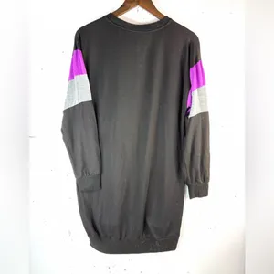 Nightmare Before Christmas M Black and Purple Long Sleeve Dress thumbnail 3
