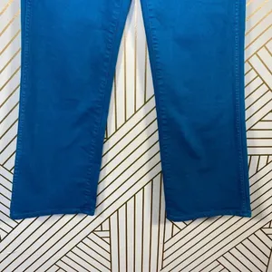 3x1 W4 Shelter Jeans Pant Wide-Leg‎ Crop Overdyed Vintage Denim Blue Size 25 thumbnail 4