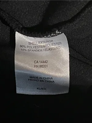 Mondetta Women’s XL Black Fleece Snap Front Shacket Overshirt Jacket thumbnail 6