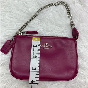 COACH Mini Purse Wristlet 15 in Leather F64791 thumbnail 12