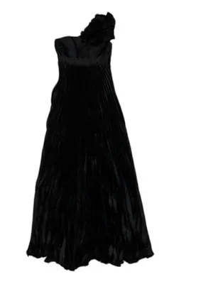 Lulu's One Shoulder Black Maxi Dress(Size XS) thumbnail 3