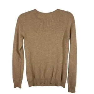 Charter Club 100%‎ Cashmere Sweater Tan Womens Size S Crewneck Pullover Neutral thumbnail 2