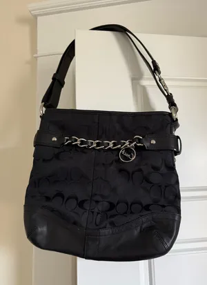 Coach Signature Optic Chain Duffle Bag thumbnail 1