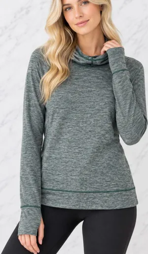 EMS eastern mountain sports techwick hooded athletic pullover M thumbnail 1