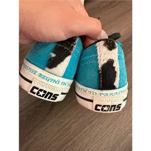 womens Converse Cons X Paradise Sean Pablo One Star Pro Rapid Teal 6.5 thumbnail 8