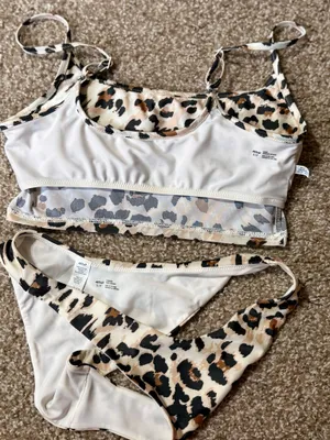 Aerie Leopard Tankini Set thumbnail 4