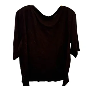 Michael‎ Stars Black Cotton Gauze Top nwot thumbnail 4