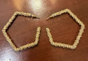 Gold Boutique Earrings thumbnail 1