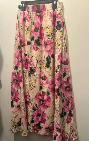 Abercrombie Maxi Skirt Floral thumbnail 1
