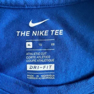 Nike Blue Pink Dri-Fit Athletic Cut Cotton Tee Shirt T-Shirt Womens XL NWOT thumbnail 6