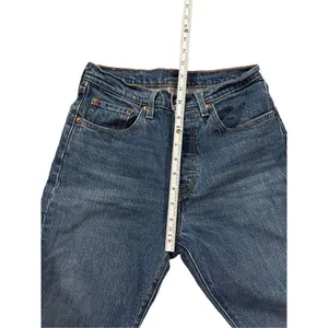 Levi’S 501® Original Fit Raw Hem‎ High Rise Women'S Jeans Sz 26 thumbnail 7