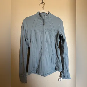 Lululemon Define Jacket Size‎ 8 Belgian Blue thumbnail 2